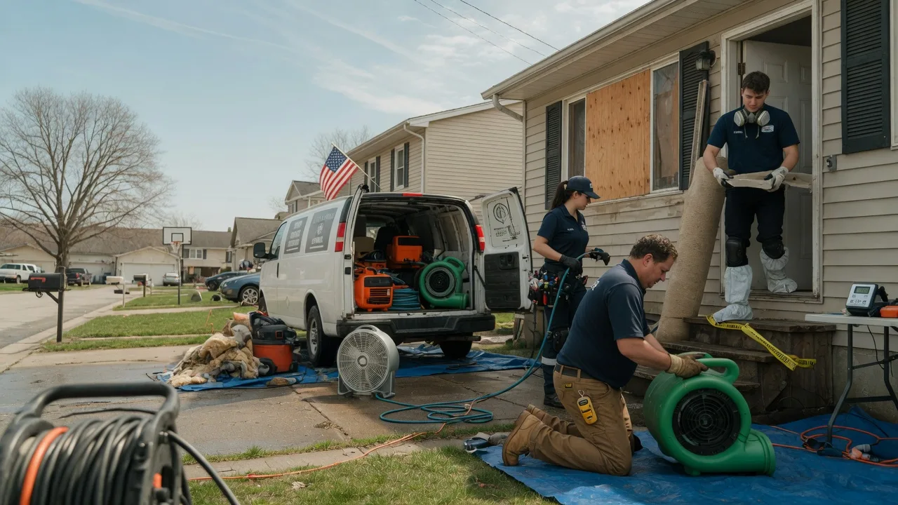 Water Damage Restoration in Hurricane Mills, TN near me